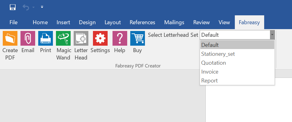 Algemene verordening gegevensbescherming (AVG) en Fabreasy PDF Creator